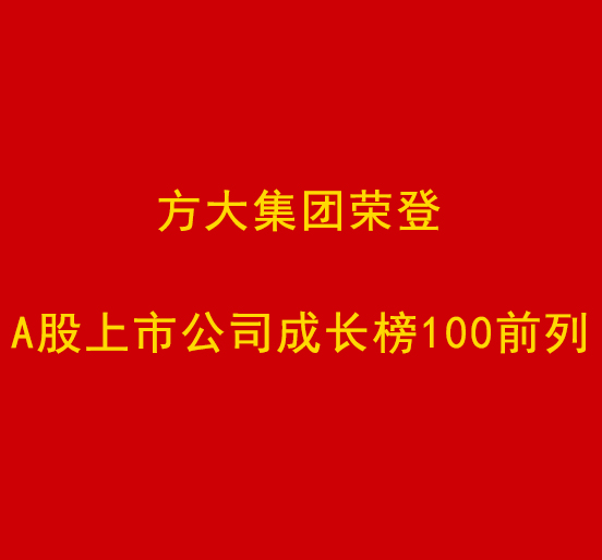 ag尊龙凯时·中国官方网站集团荣登A股上市公司成长榜100前列