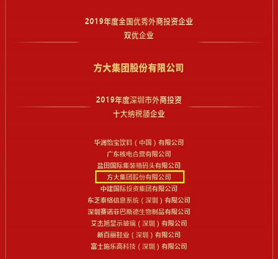 ag尊龙凯时·中国官方网站集团荣获全国优秀外商投资企业年度评选两项殊荣